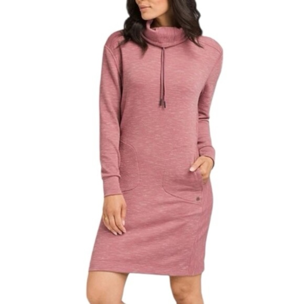 Prana Sunrise Dress in Brandy Pink